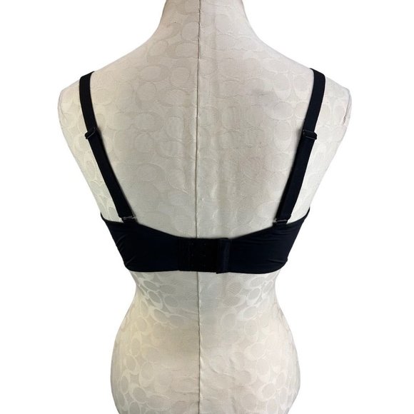 38D Maidenform Black Lace Front Underwire Bra Fabulous Fit DM7543 - Picture 5 of 6